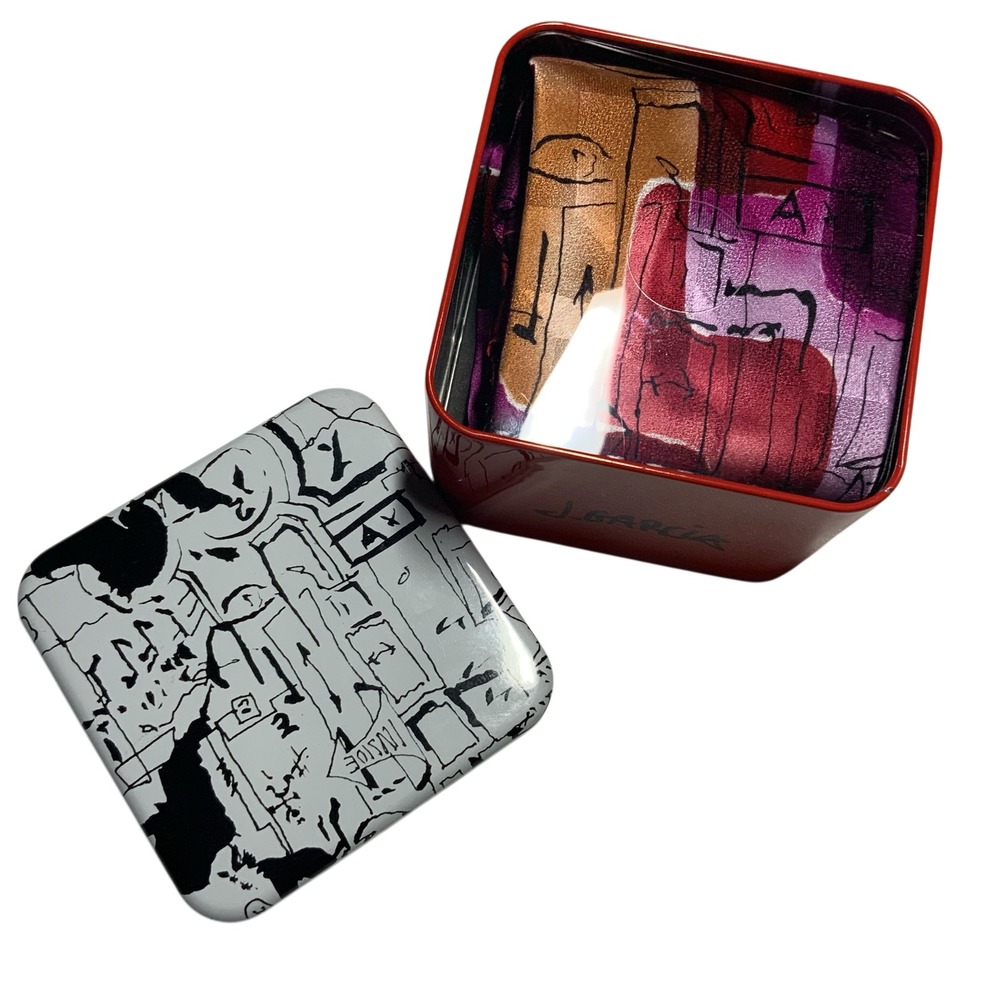 Brand New In Metal Collector‎ Box, Jerry Garcia Uncorrected Manuscript Tie